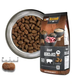 BELCANDO® Trockenfutter für Hunde Adult, Iberico & Rice