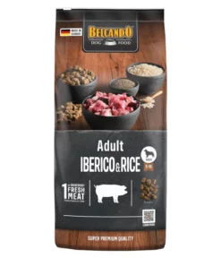 BELCANDO® Trockenfutter für Hunde Adult, Iberico & Rice