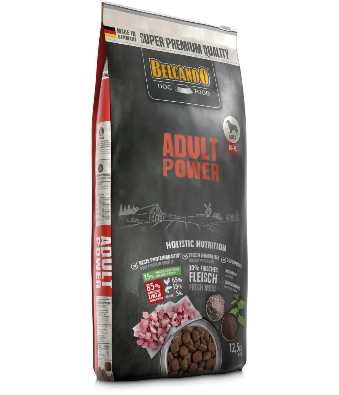 BELCANDO® Trockenfutter für Hunde Power Adult