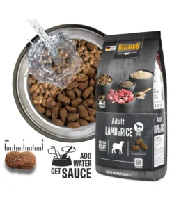 BELCANDO® Trockenfutter für Hunde Adult, Lamb & Rice