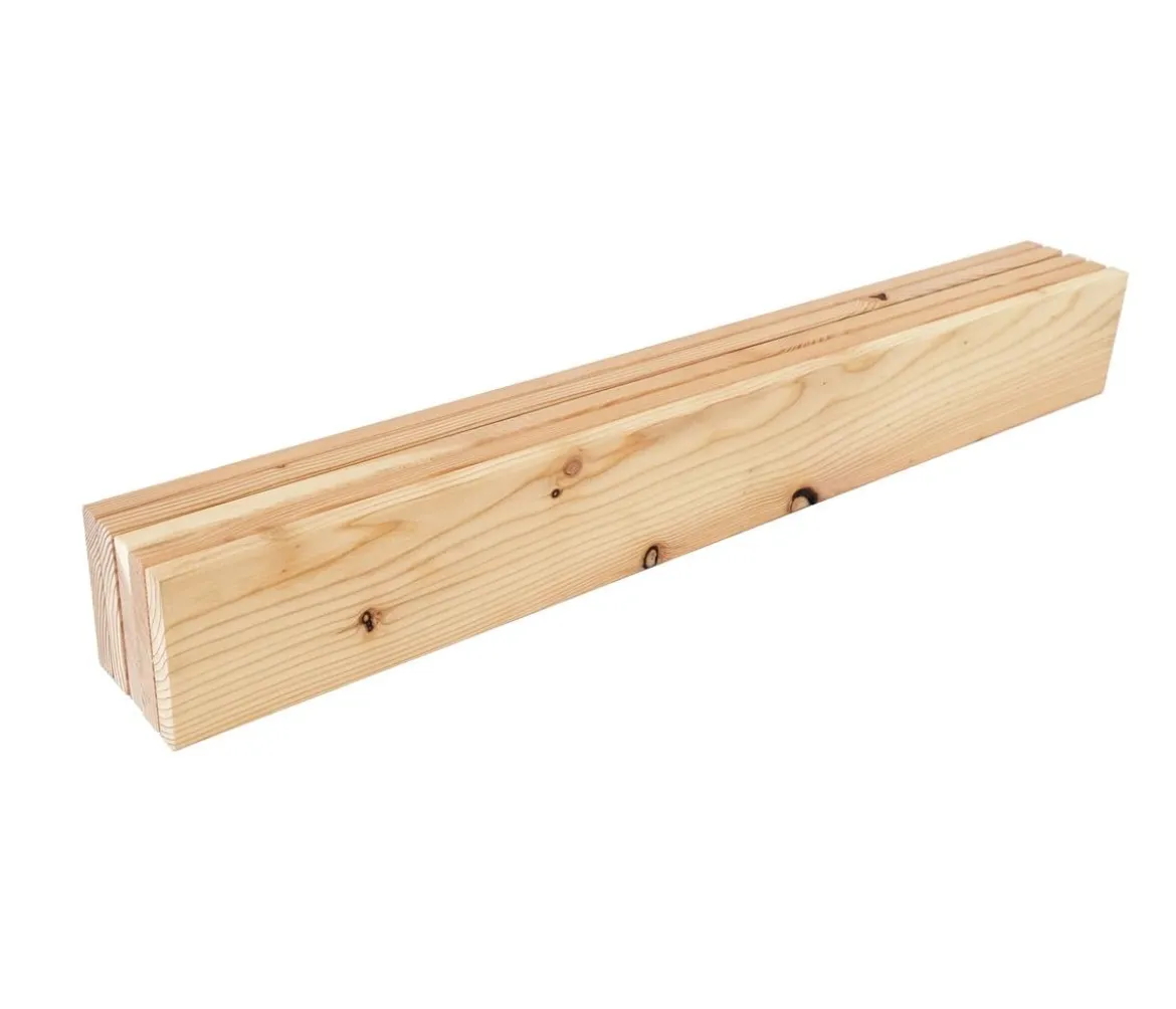 bellissa Lärchendielen für Komposter, 5 Stück, ca. B87,5/H2/T11 cm