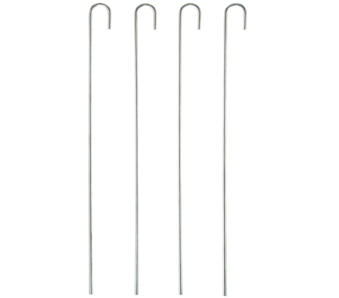 bellissa Metall-Bodenanker für Rankhilfen, 40 cm