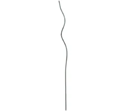 bellissa Metall-Spiralpflanzstab, grün, 75 cm