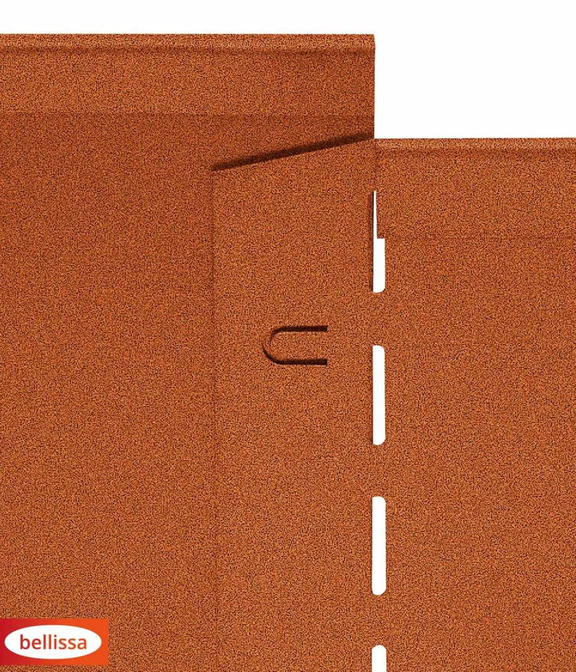 bellissa Rasenkante Corten, ca. B118/H20 cm