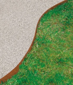 bellissa Rasenkante Corten, ca. B118/H13 cm