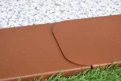 bellissa Rasenkante Corten für Mähroboter, 2er-Set