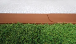 bellissa Rasenkante Corten für Mähroboter, 2er-Set