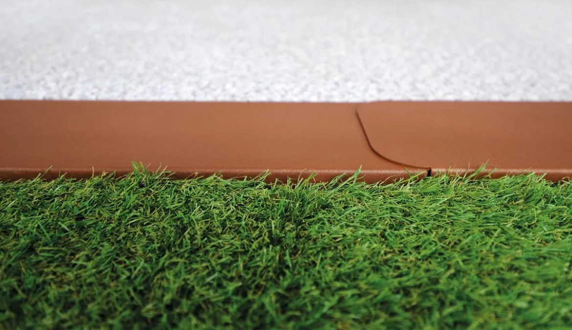 bellissa Rasenkante Corten für Mähroboter, 2er-Set