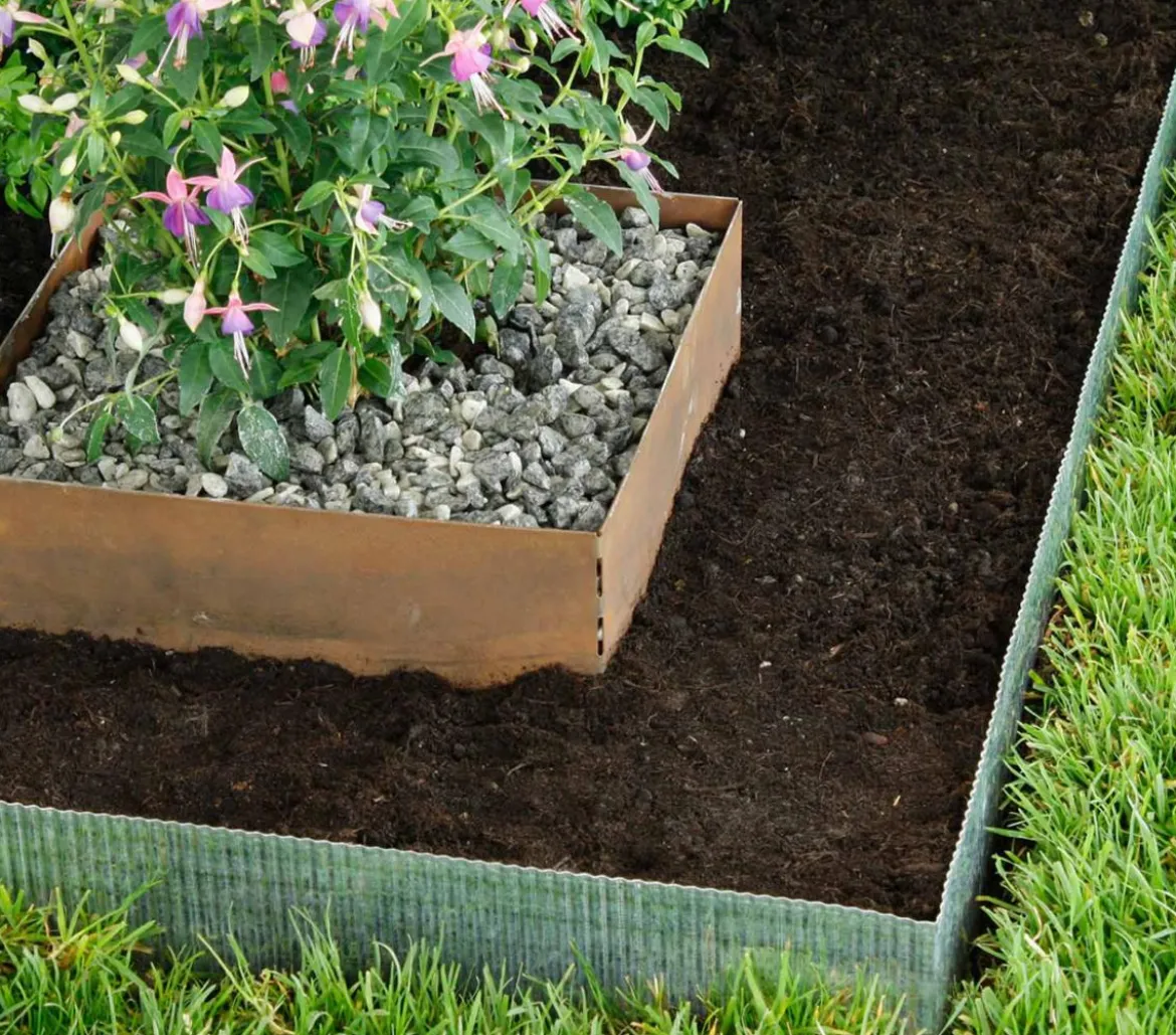 bellissa Rasenkantenband mit Wellenstruktur, ca. B500/H14 cm