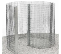 bellissa Schneckendusche/Umkleide Gabione, 230 x 180 x 210 cm