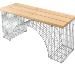 bellissa Sitzbank Bogengabione, 125 x 45 x 54 cm