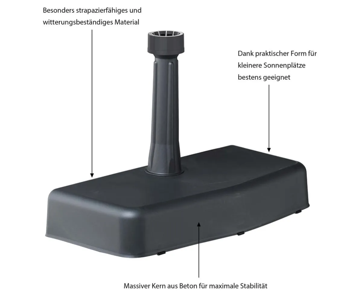 beo Balkonschirmständer, 20 kg