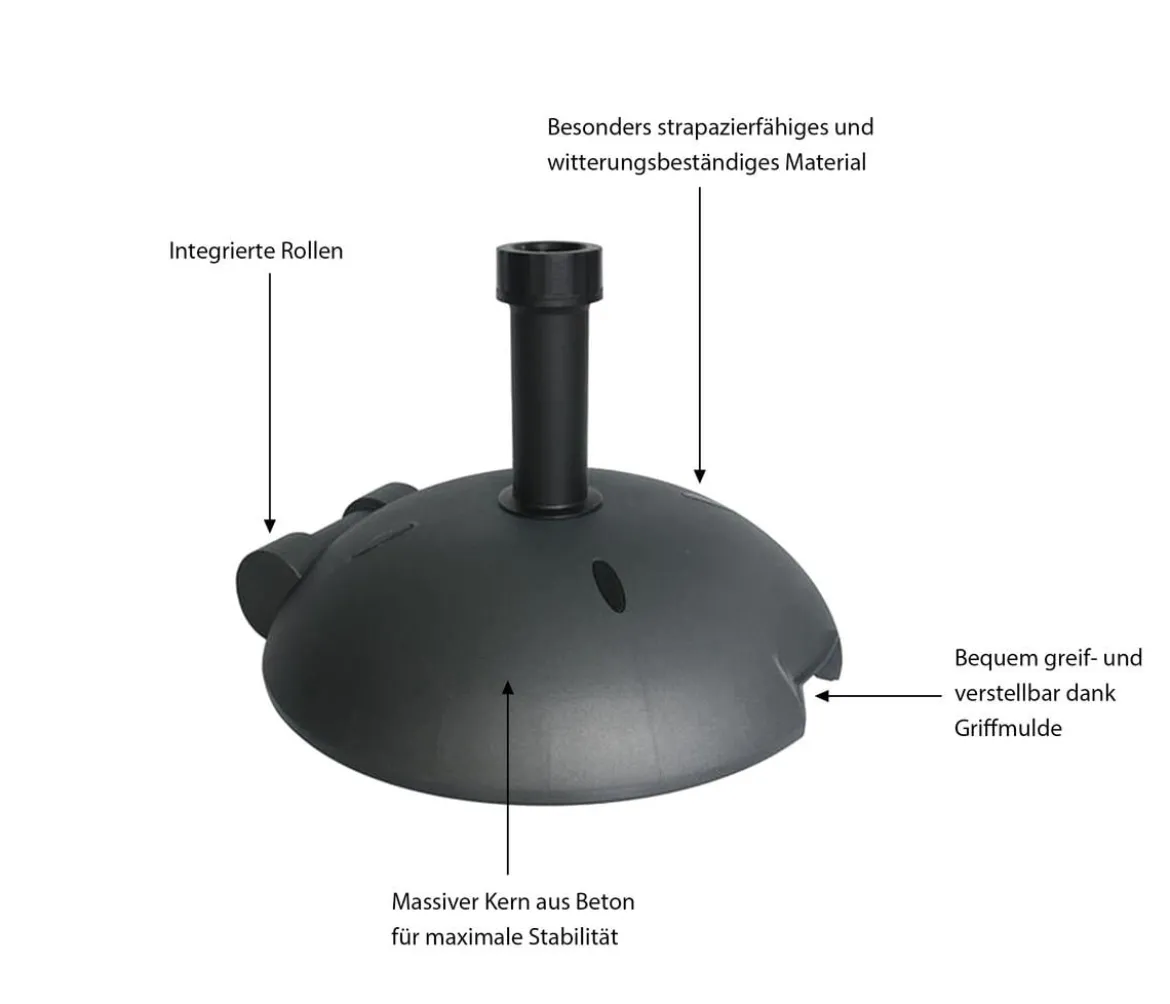 beo Design-Schirmständer, 40 kg