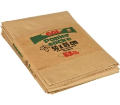 Bio Bag Papiersack, 60 l, 3 Stk.