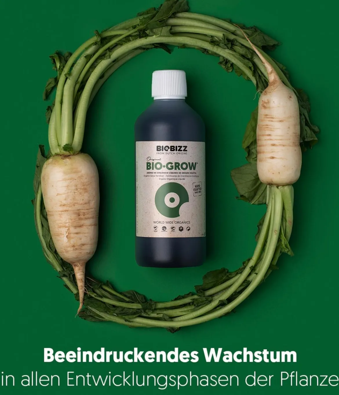 BioBizz® Bio-Grow Wachstumsdünger, flüssig, 250 ml