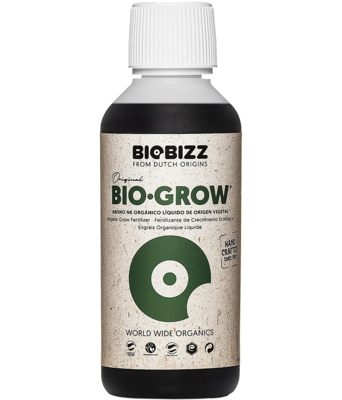 BioBizz® Bio-Grow Wachstumsdünger, flüssig, 250 ml
