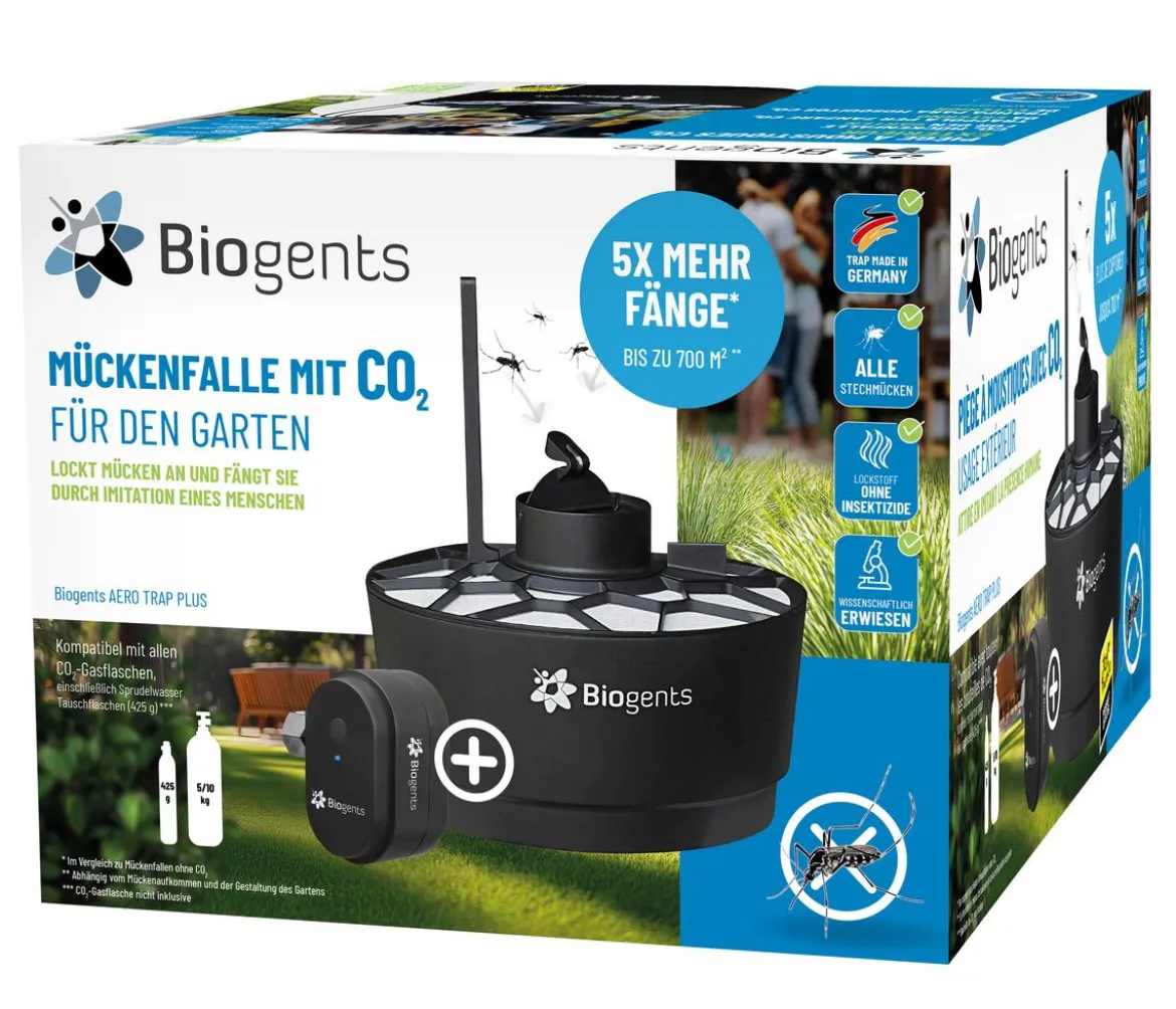 Biogents Mückenfalle AERO TRAP PLUS, 1 Stk.