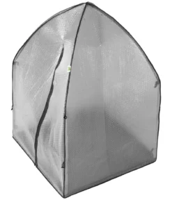 Bio Green Überwinterungszelt Ice Dome, grau, ca. B120/H183/T120 cm