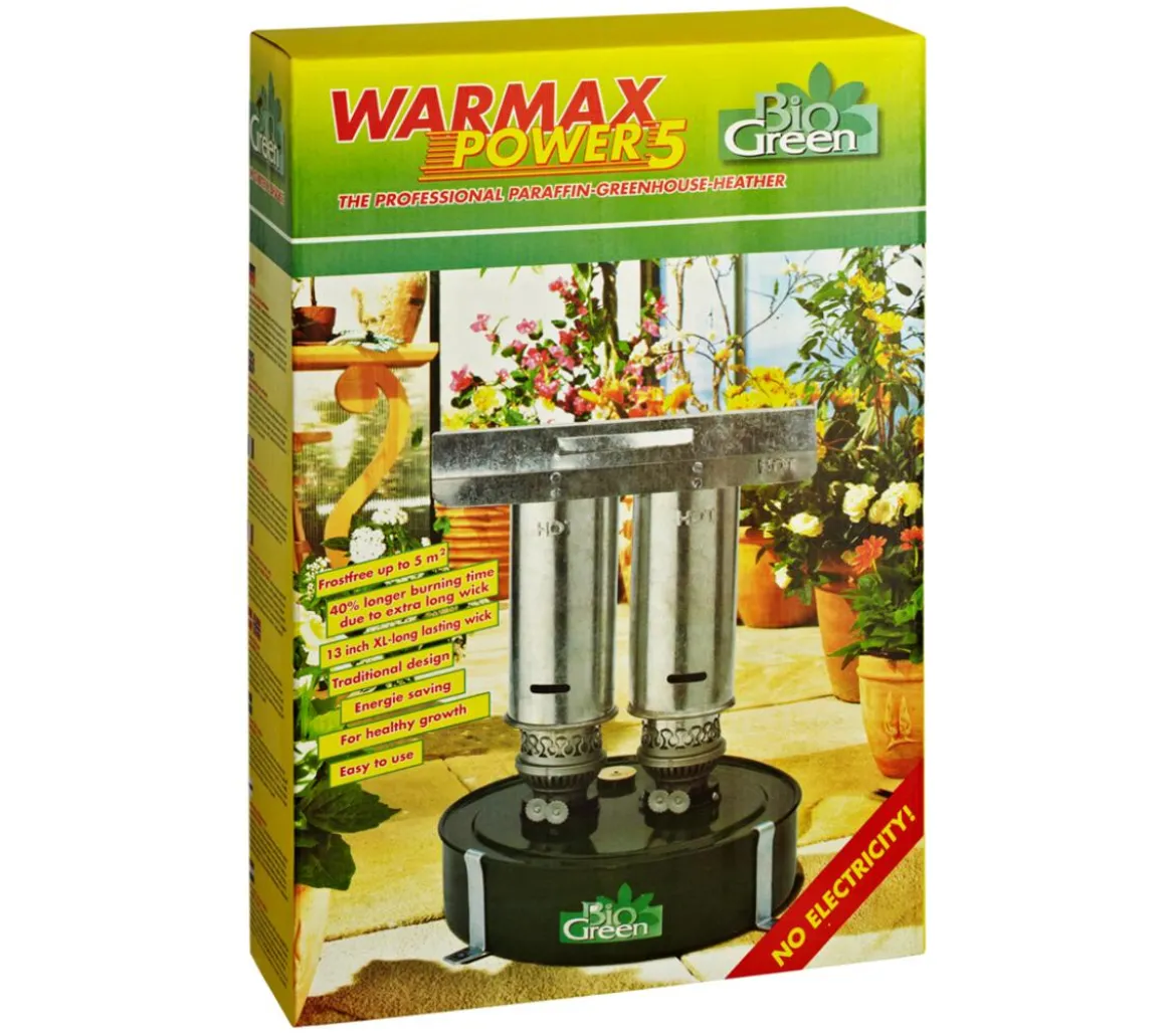 Bio Green Warmax Power 5 Gewächshausheizer