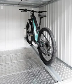 Biohort Fahrradschiene MiniGarage L, ca. B17,9/H139,5/T199,9 cm