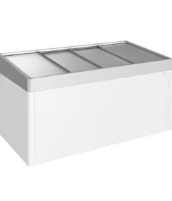 Biohort Frühbeetaufsatz 2x1, ca. B200,2/H28,5/T101,8 cm