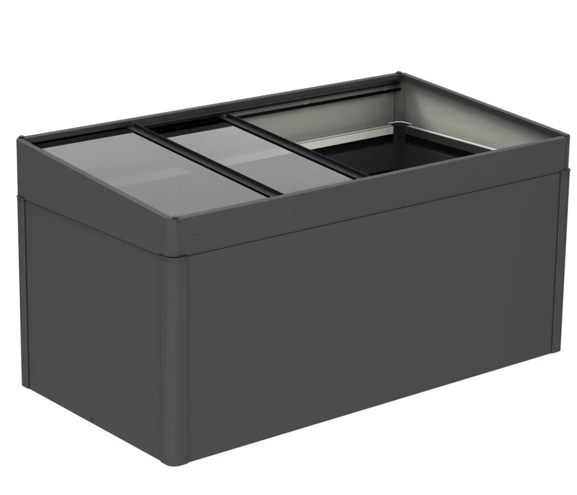 Biohort Frühbeetaufsatz 2x1, ca. B200,2/H28,5/T101,8 cm
