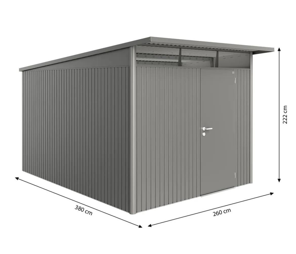Biohort Gerätehaus AvantGarde® A8, ca. B260/H222/T380 cm