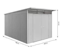 Biohort Gerätehaus AvantGarde® A8, ca. B260/H222/T380 cm