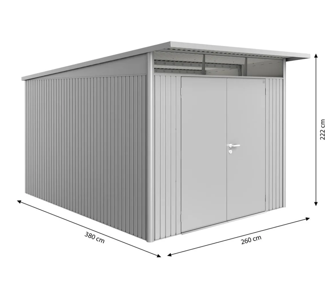 Biohort Gerätehaus AvantGarde® A8, ca. B260/H222/T380 cm