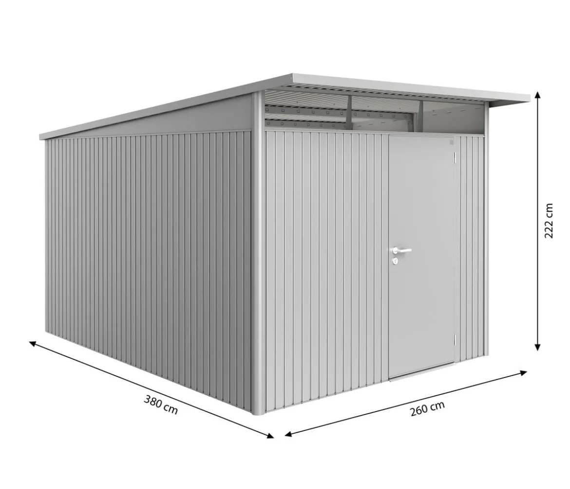 Biohort Gerätehaus AvantGarde® A8, ca. B260/H222/T380 cm