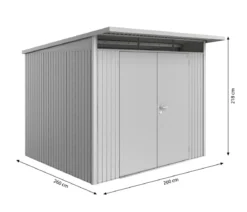 Biohort Gerätehaus AvantGarde® Gr. A6, ca. B260/H218/T260 cm