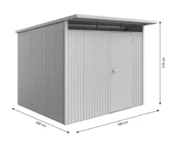 Biohort Gerätehaus AvantGarde® Gr. A6, ca. B260/H218/T260 cm