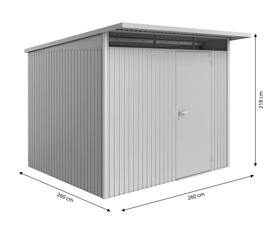 Biohort Gerätehaus AvantGarde® Gr. A6, ca. B260/H218/T260 cm