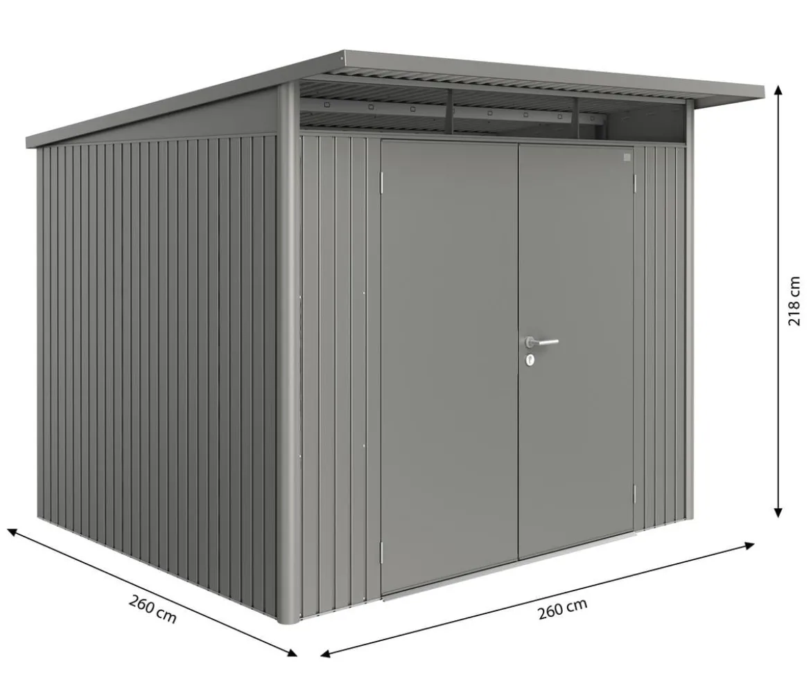 Biohort Gerätehaus AvantGarde® Gr. A6, ca. B260/H218/T260 cm