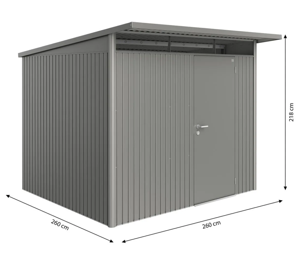 Biohort Gerätehaus AvantGarde® Gr. A6, ca. B260/H218/T260 cm