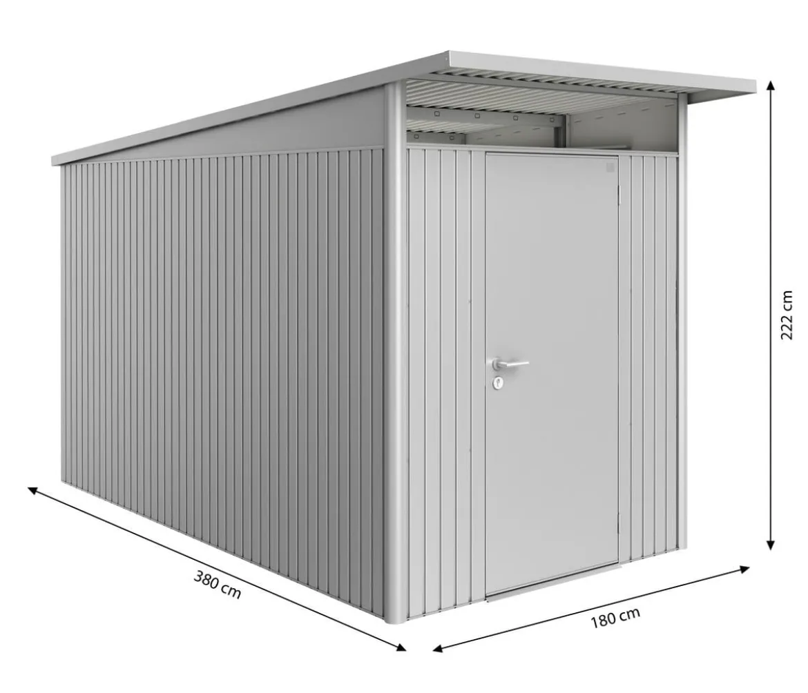 Biohort Gerätehaus AvantGarde® Gr. A4, ca. B180/H222/T380 cm