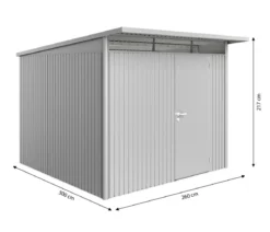 Biohort Gerätehaus AvantGarde® A7, ca. B260/H217/T300 cm