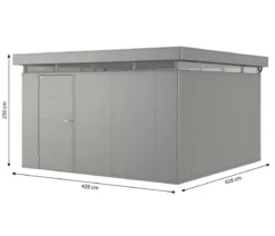 Biohort Gerätehaus CasaNova® 4 x 4, ca. B428/H250/T428 cm