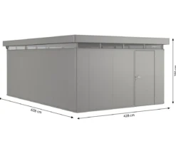 Biohort Gerätehaus CasaNova® 4 x 6, ca. B428/H250/T628 cm