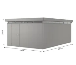 Biohort Gerätehaus CasaNova® 4 x 6, ca. B428/H250/T628 cm