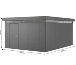 Biohort Gerätehaus CasaNova® 4 x 5, ca. B428/H250/T528 cm