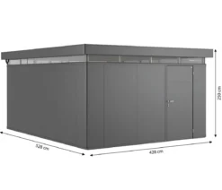 Biohort Gerätehaus CasaNova® 4 x 5, ca. B428/H250/T528 cm