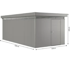 Biohort Gerätehaus CasaNova® 3 x 6, ca. B328/H250/T628 cm