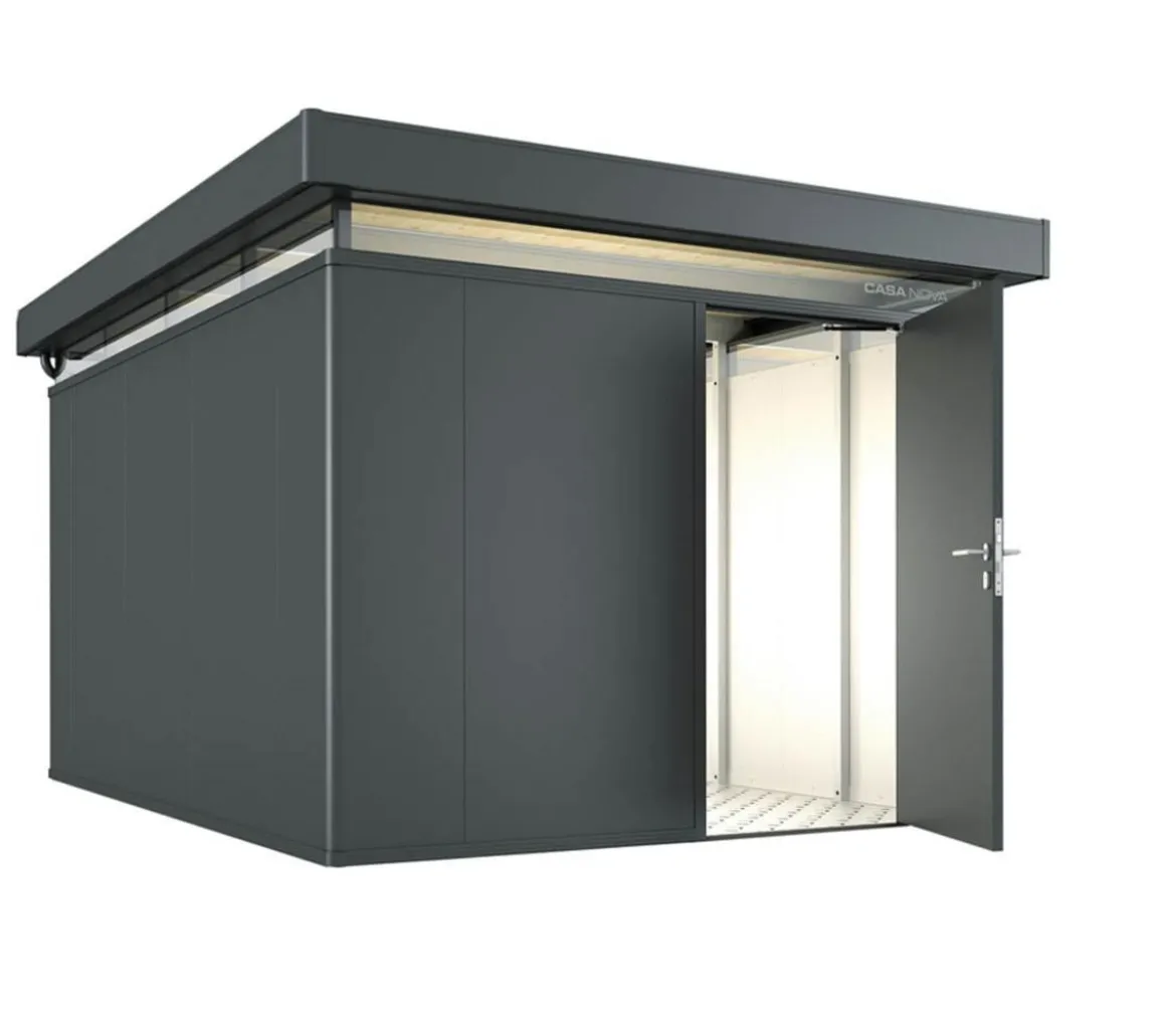 Biohort Gerätehaus CasaNova® 3 x 4, ca. B328/H250/T428 cm