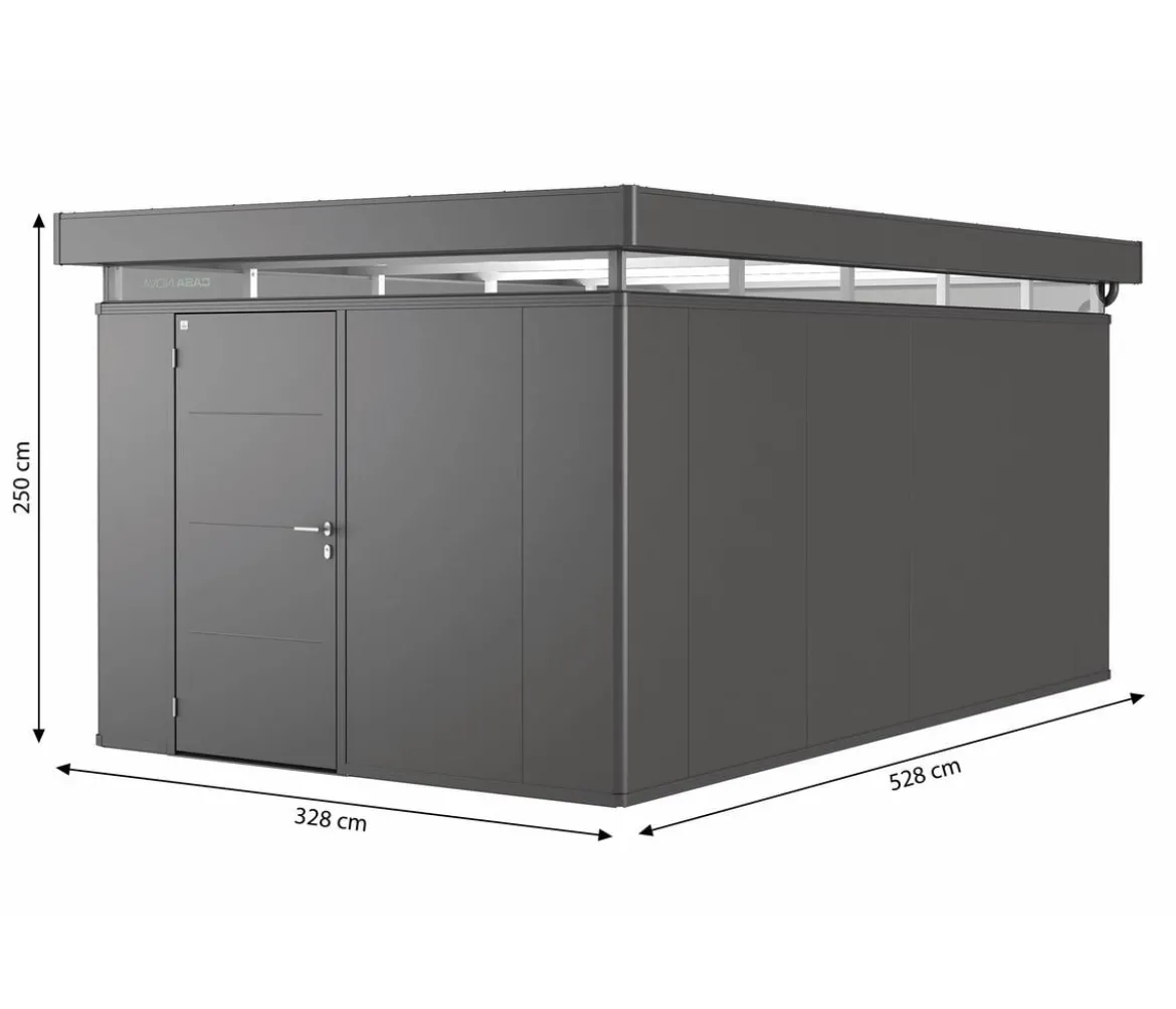 Biohort Gerätehaus CasaNova® 3 x 5, ca. B328/H250/T528 cm