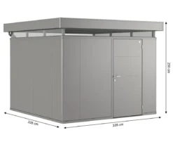 Biohort Gerätehaus CasaNova® 3 x 3, ca. B328/H250/T328 cm