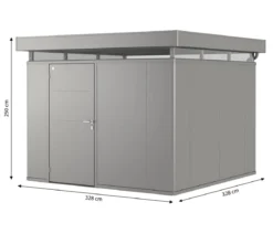 Biohort Gerätehaus CasaNova® 3 x 3, ca. B328/H250/T328 cm