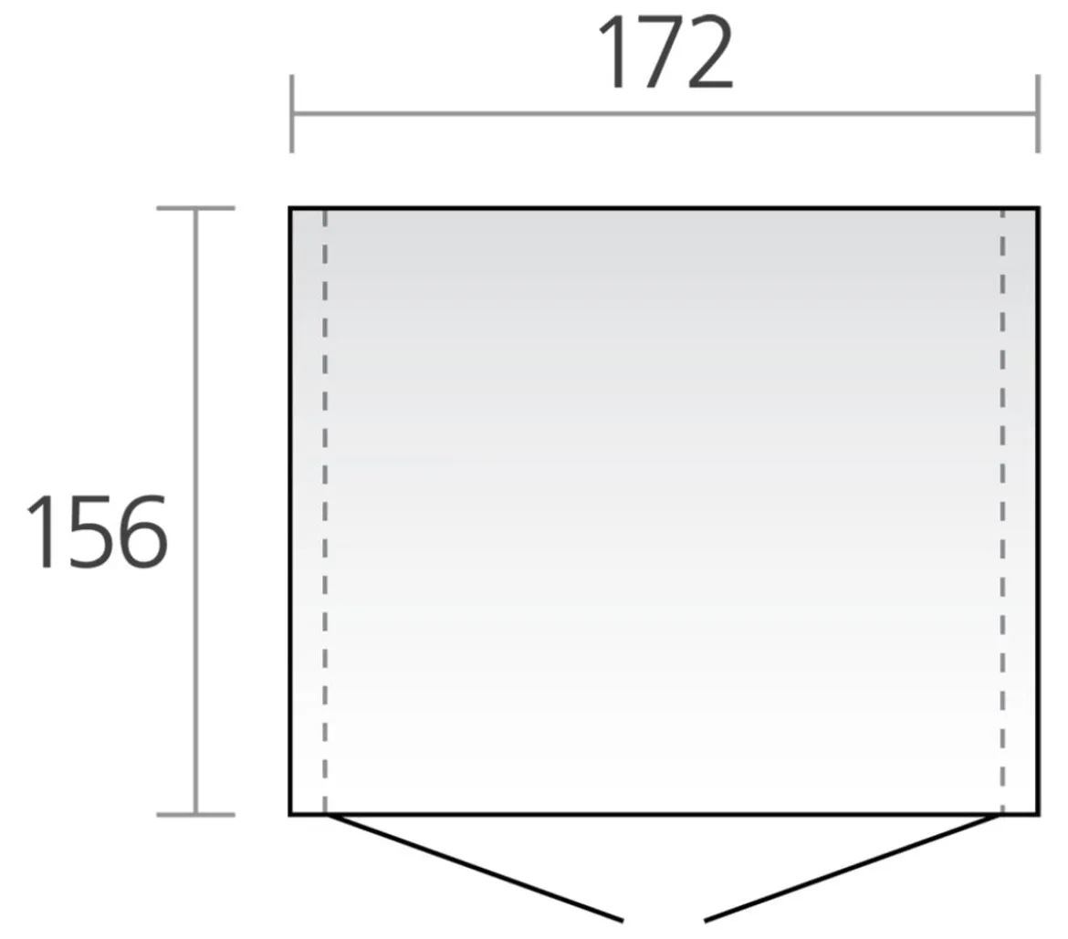 Biohort Gerätehaus Europa 2, ca. B172/H196/T156 cm