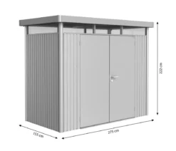 Biohort Gerätehaus HighLine H1, ca. B275/H222/T155 cm