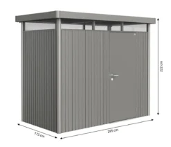 Biohort Gerätehaus HighLine H1, ca. B275/H222/T155 cm
